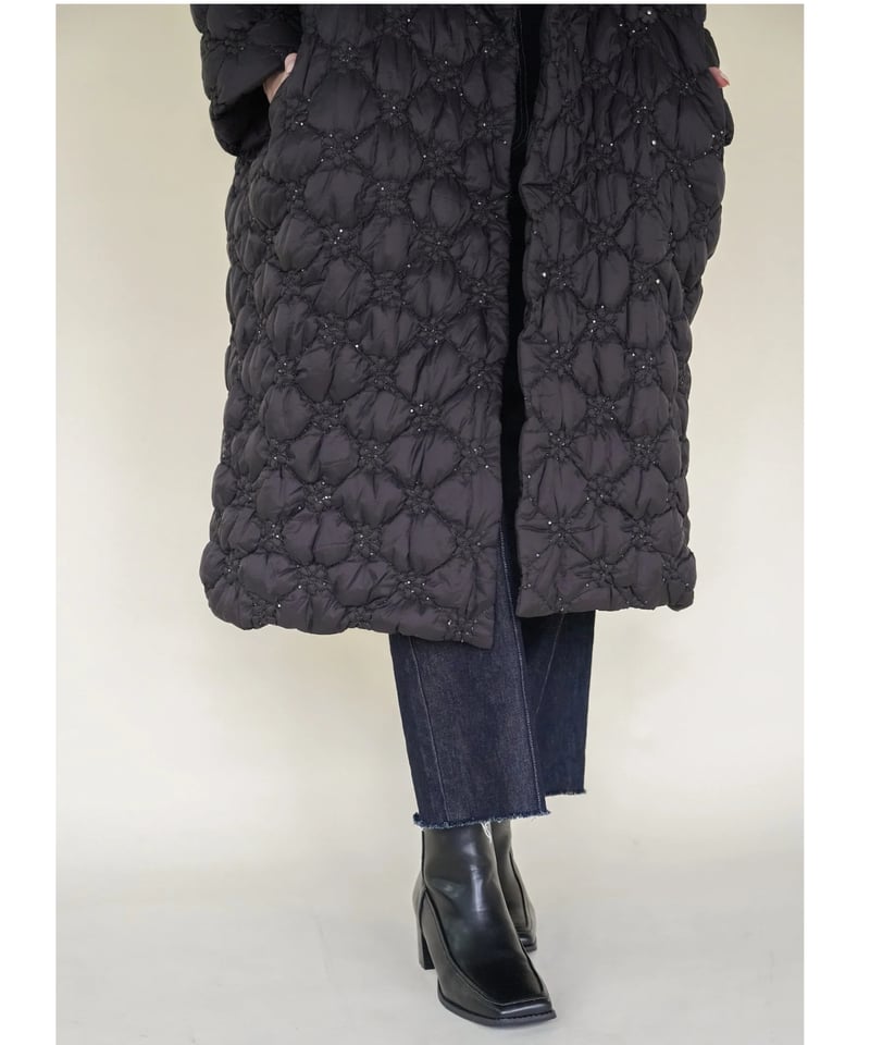 quilting long down coat | Acka.| エーシーケーエー|公式オン quilting long down coat | Acka.| エーシーケーエー|公式オン