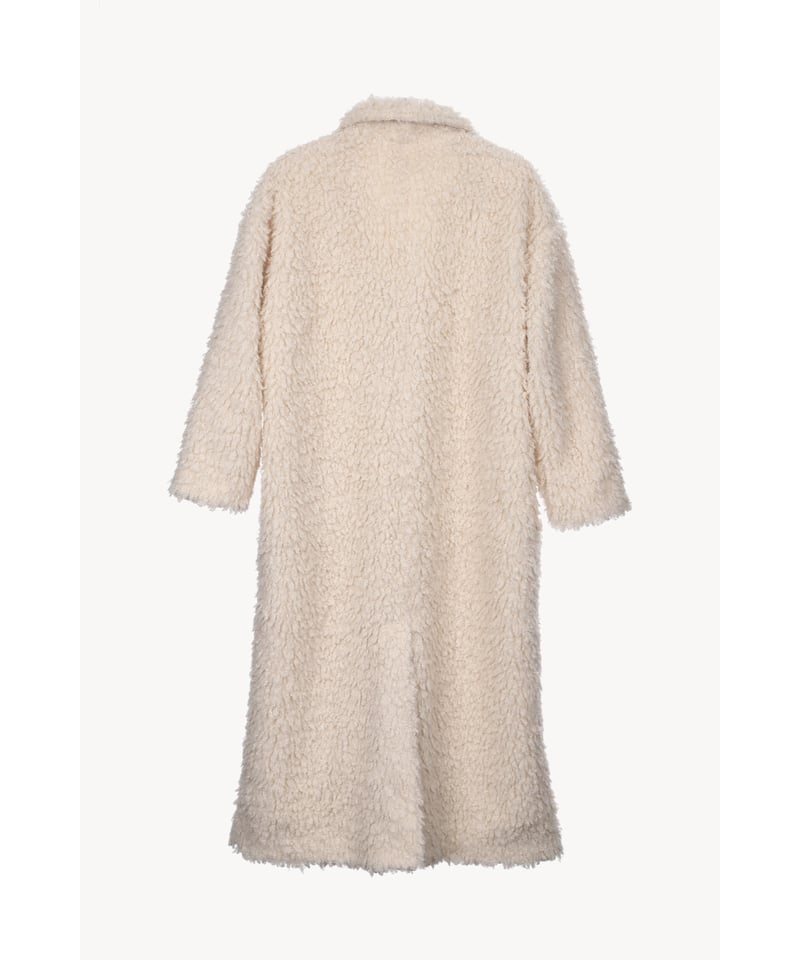 ジャケット・アウター acka poodle boa long coat acka poodle boa long coat
