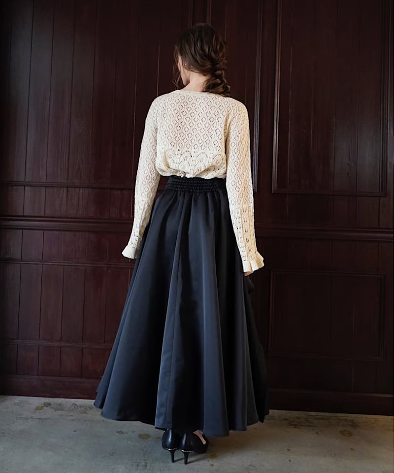balloon satin skirt | Acka.| エーシーケーエー|公式 balloon satin skirt | Acka.| エーシーケーエー|公式