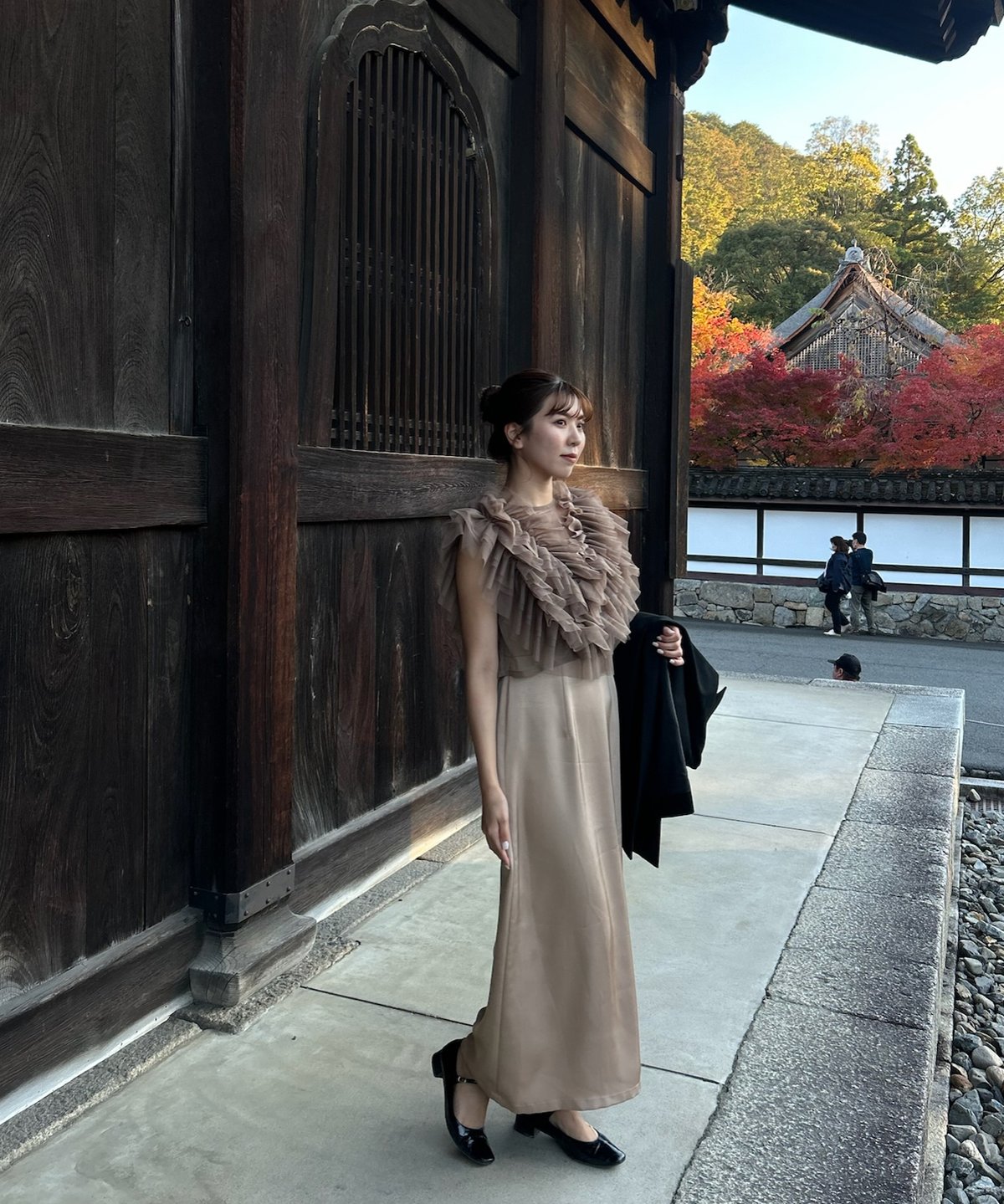 試着のみ tulle vest satin one-piece size2 試着のみ tulle vest satin one-piece size2