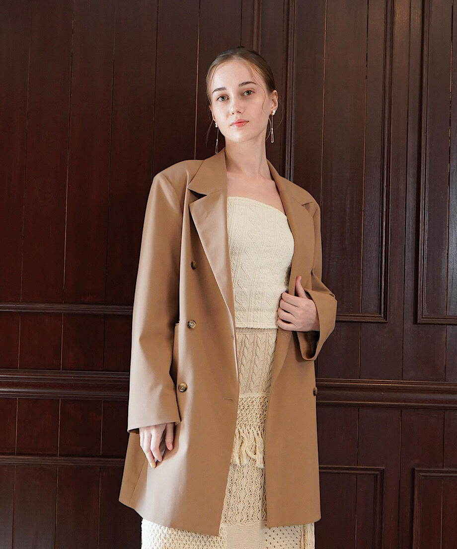 epoca アンゴラ ウール ジャケット 半コート 40 新品未使用（楽天市場  