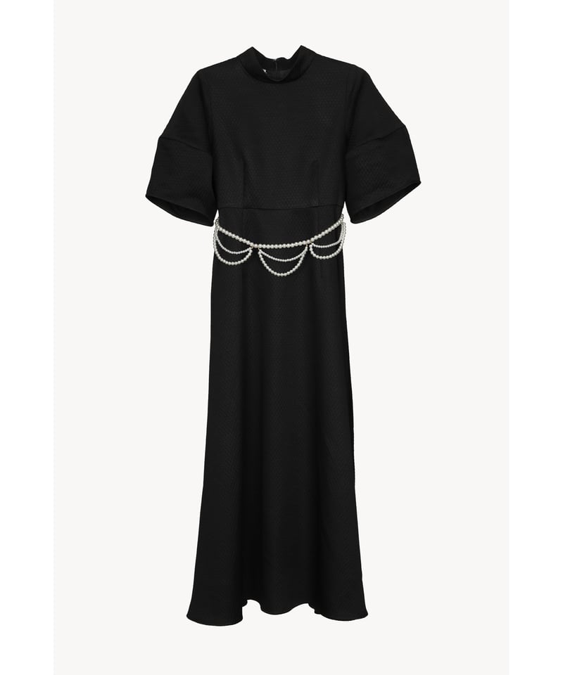 pearl belted puff dress | Acka.| エーシーケーエー|公式 pearl belted puff dress | Acka.| エーシーケーエー|公式