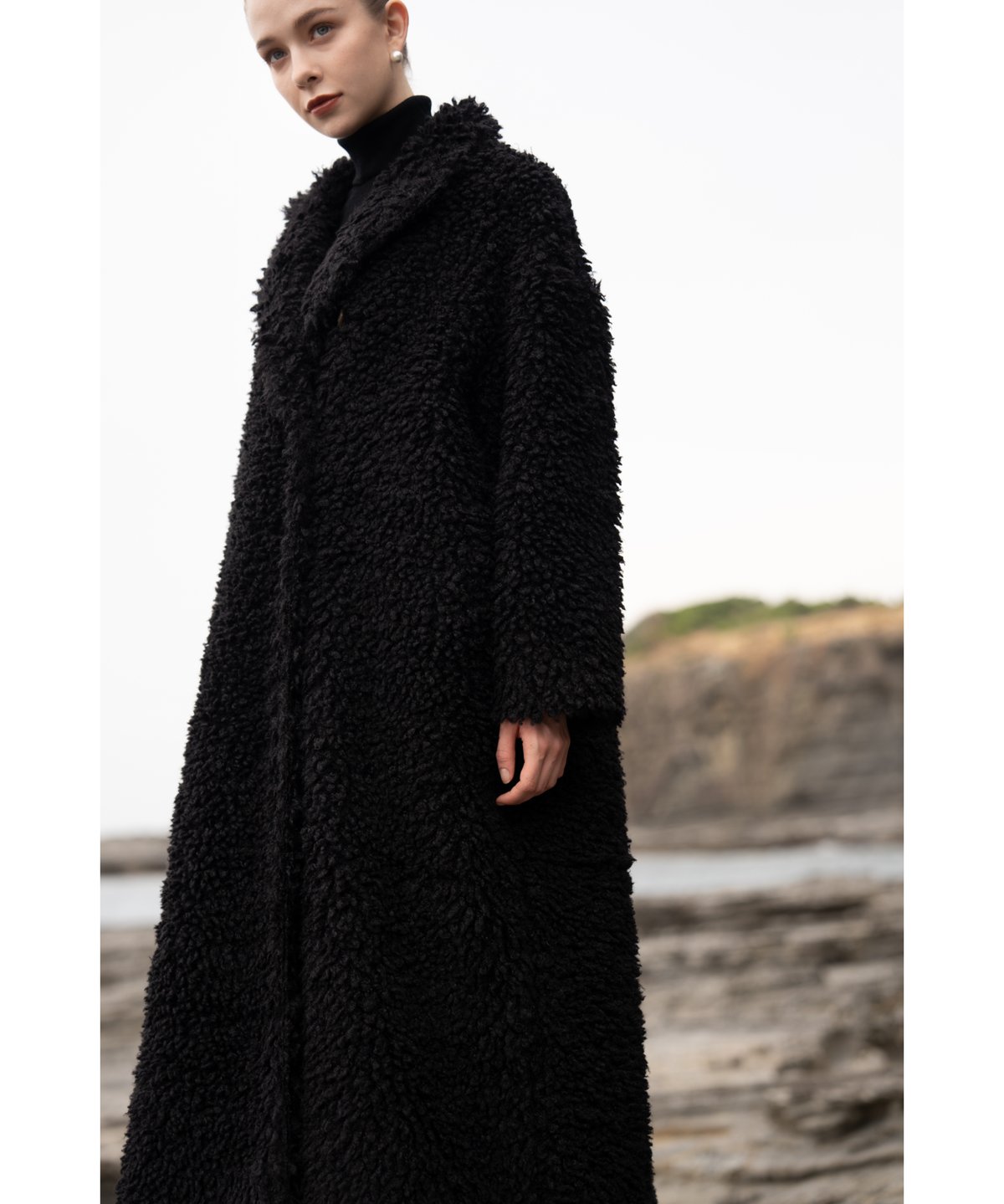 poodle boa long coat | Acka.| エーシーケーエー|公式 poodle boa long coat | Acka.| エーシーケーエー|公式
