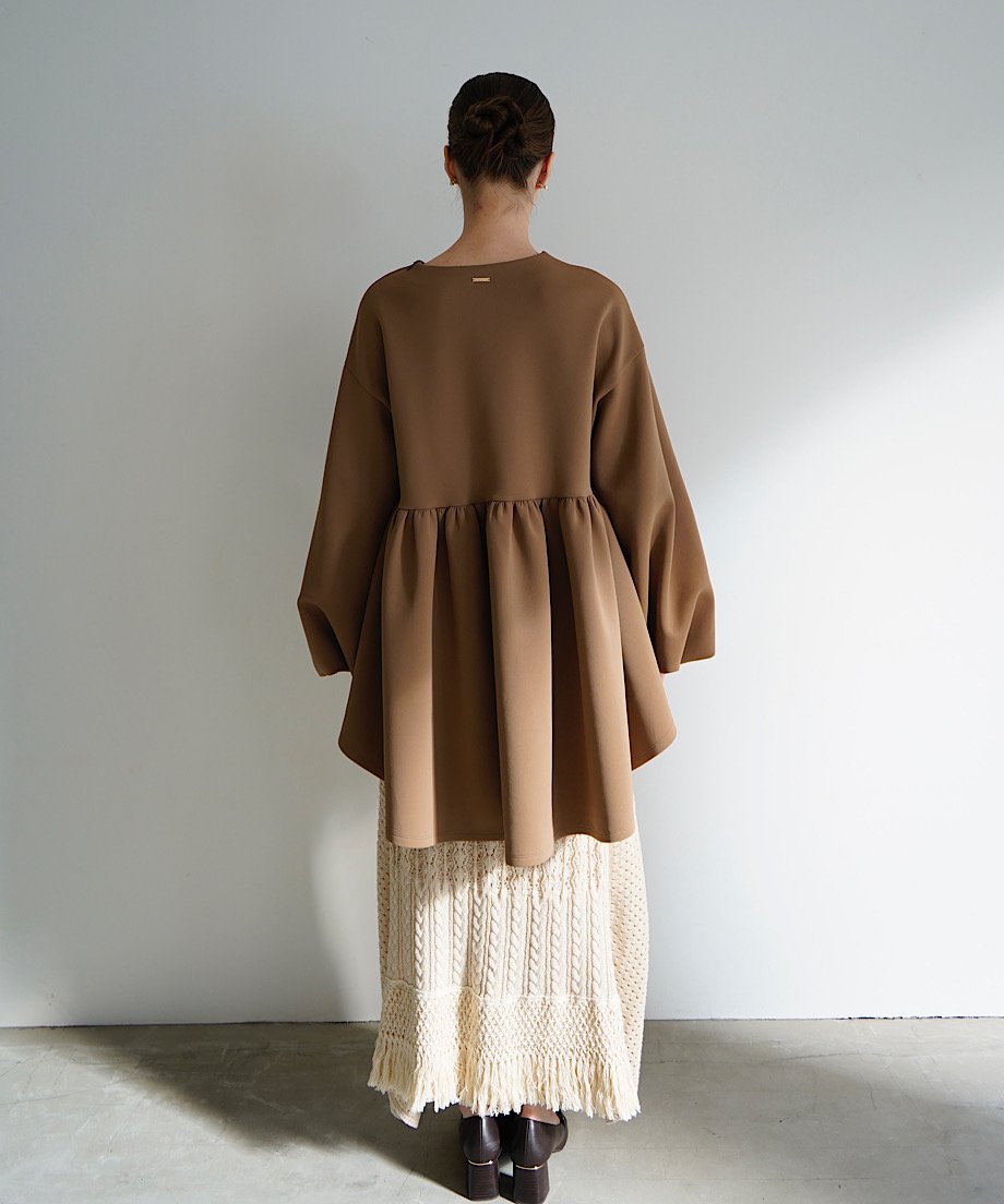 新品未使用】Acka loose sweat スウェット ブラウン トップス