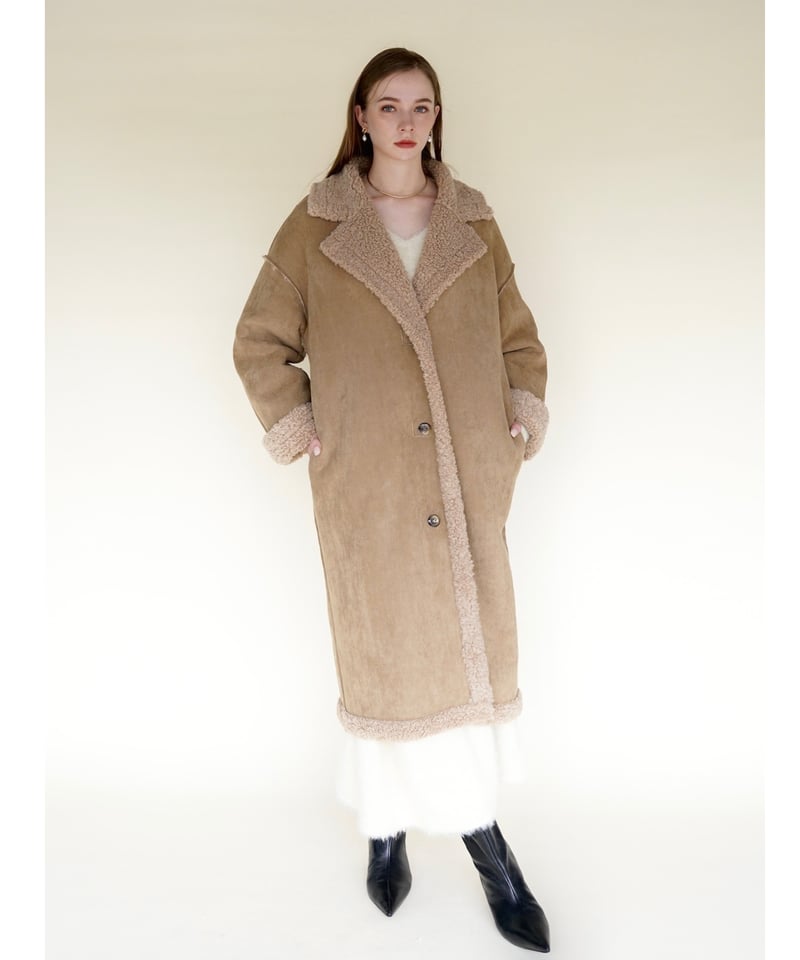 reversible boa coat | Acka.| エーシーケーエー|公式 reversible boa coat | Acka.| エーシーケーエー|公式