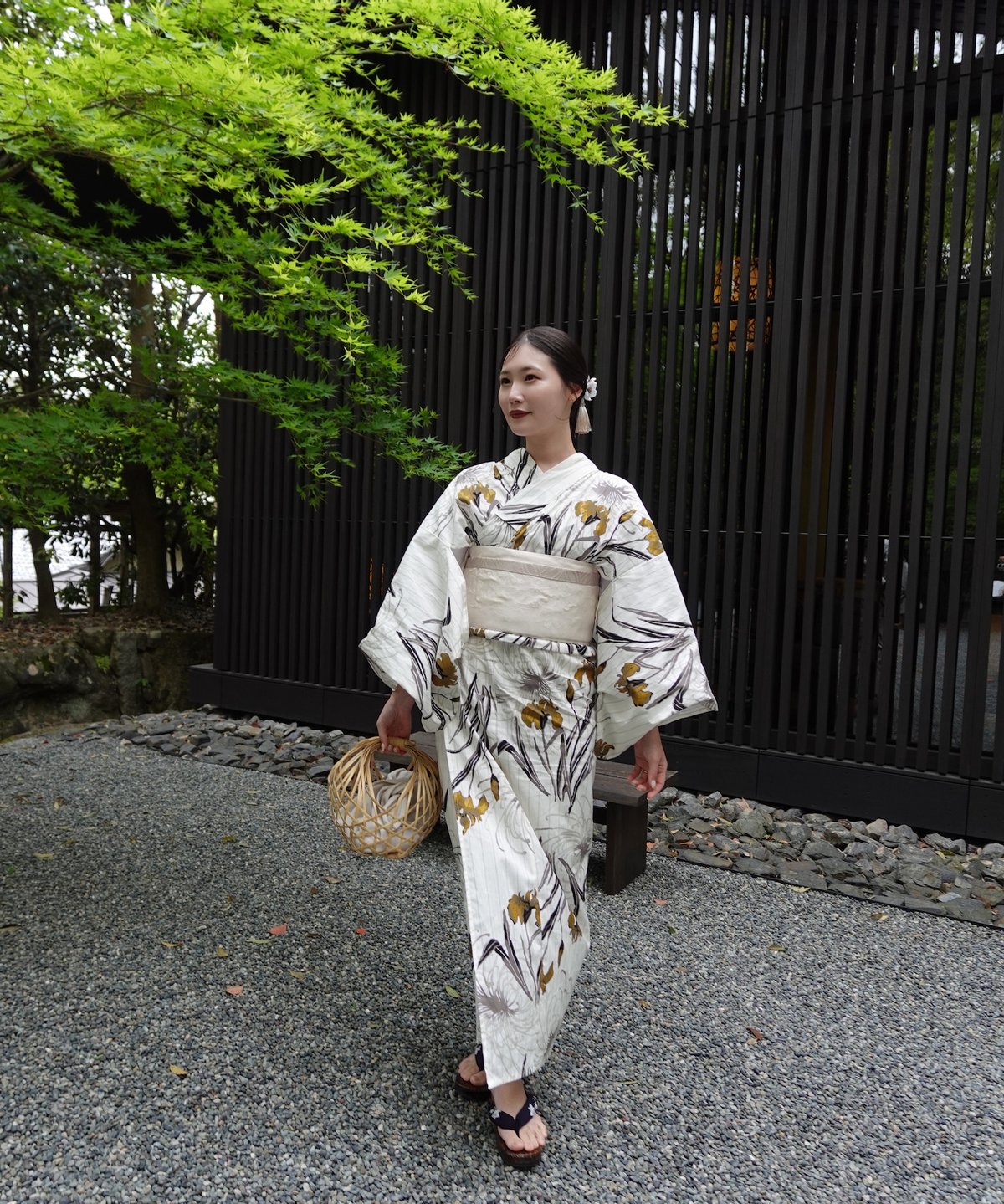 太陽様　確認用！浴衣 黒白幾何学模様 薄紫　ゆかた　Mサイズ 太陽様 確認用！浴衣 黒白幾何学模様 薄紫 ゆかた Mサイズ 浴衣確認用