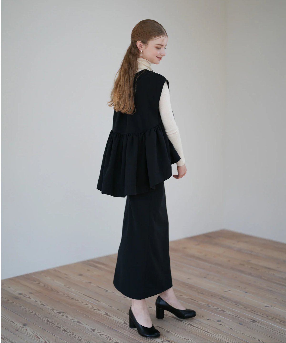 georgette pencil skirt | Acka.| エーシーケーエー|公式 georgette pencil skirt | Acka.| エーシーケーエー|公式
