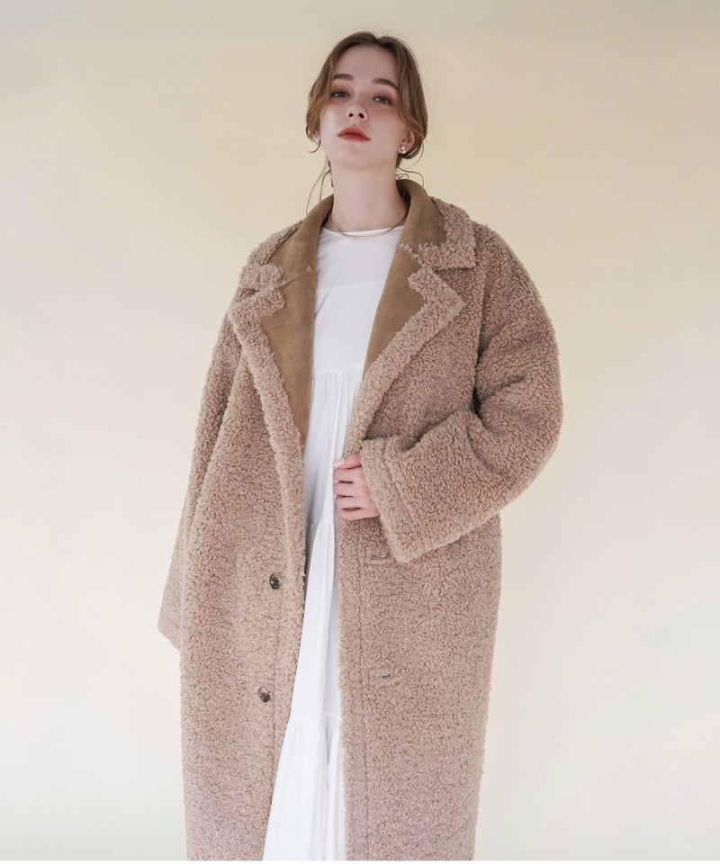 reversible boa coat | Acka.| エーシーケーエー|公式 reversible boa coat | Acka.| エーシーケーエー|公式