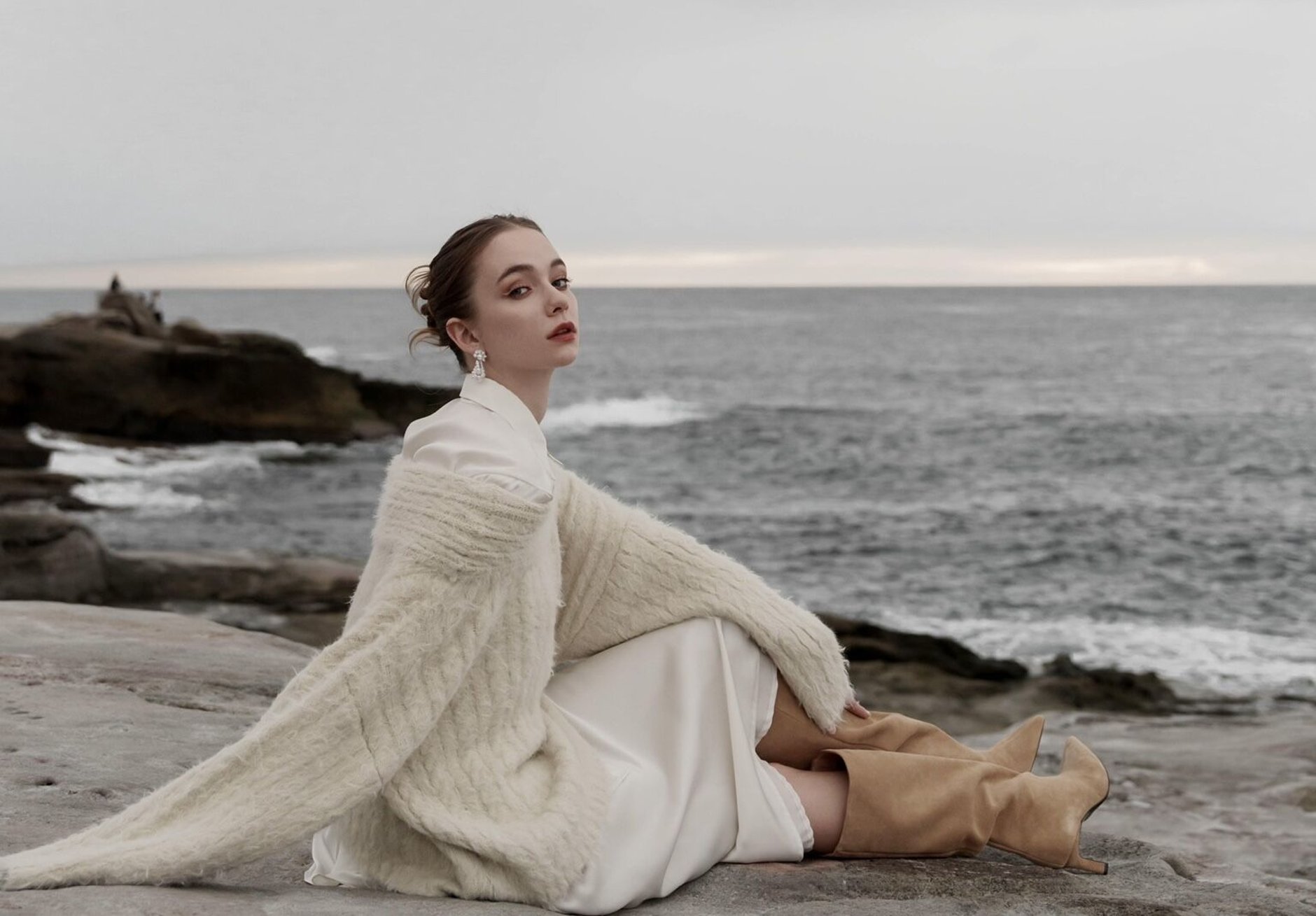 新品Acka bijou dot velours dress(size1) Acka.｜ エーシーケーエー