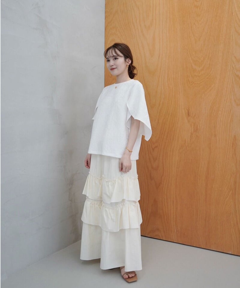 tiered frill skirt | Acka.｜ エーシーケーエー｜公式  