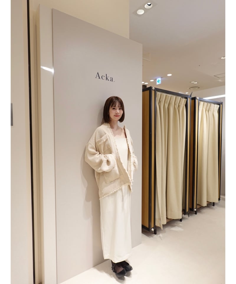 acka fringe loose jacket
