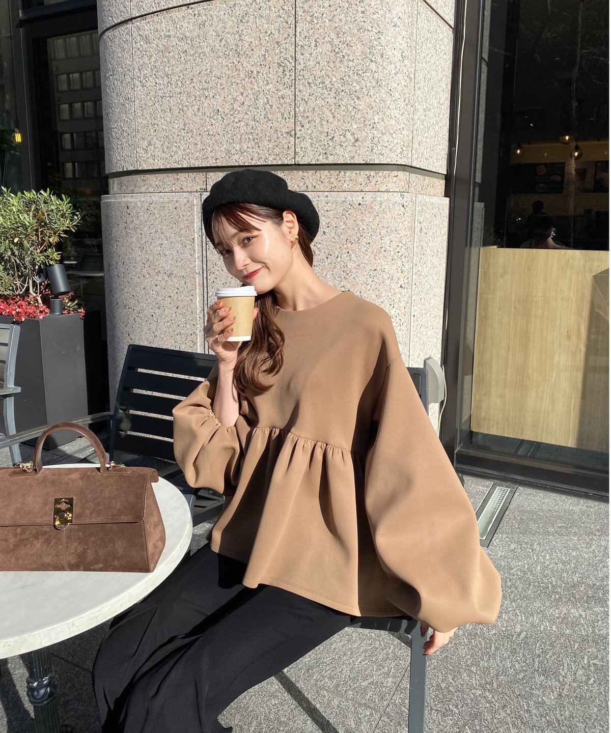 peplum loose sweat | Acka.| エーシーケーエー|公式 peplum loose sweat | Acka.| エーシーケーエー|公式