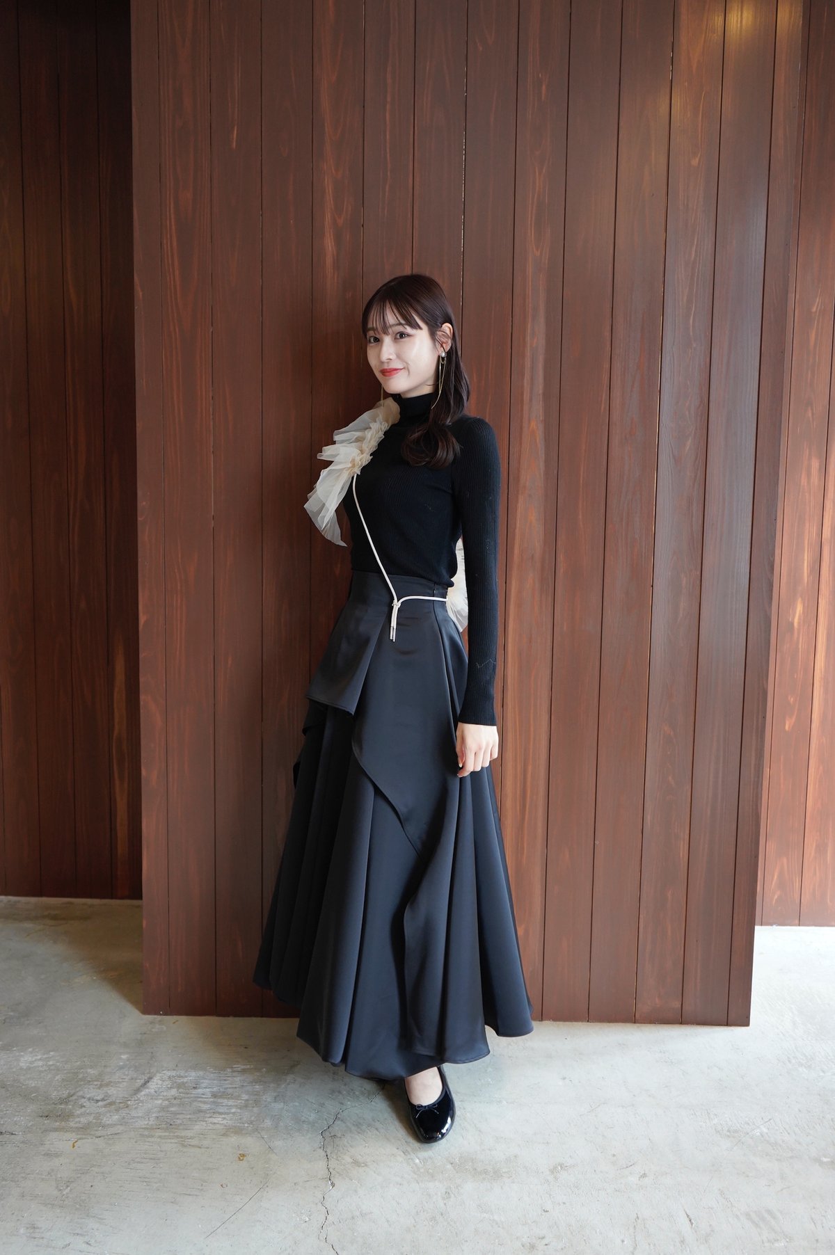 balloon satin skirt | Acka.| エーシーケーエー|公式 balloon satin skirt | Acka.| エーシーケーエー|公式