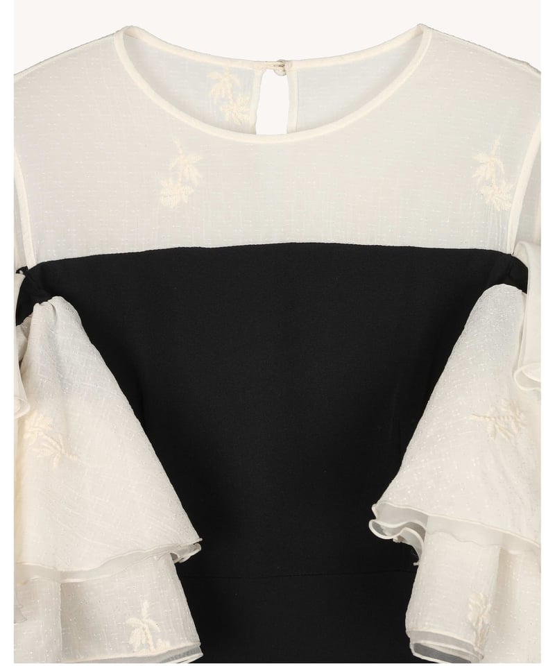 organdy frill dress | Acka.| エーシーケーエー|公式 organdy frill dress | Acka.| エーシーケーエー|公式