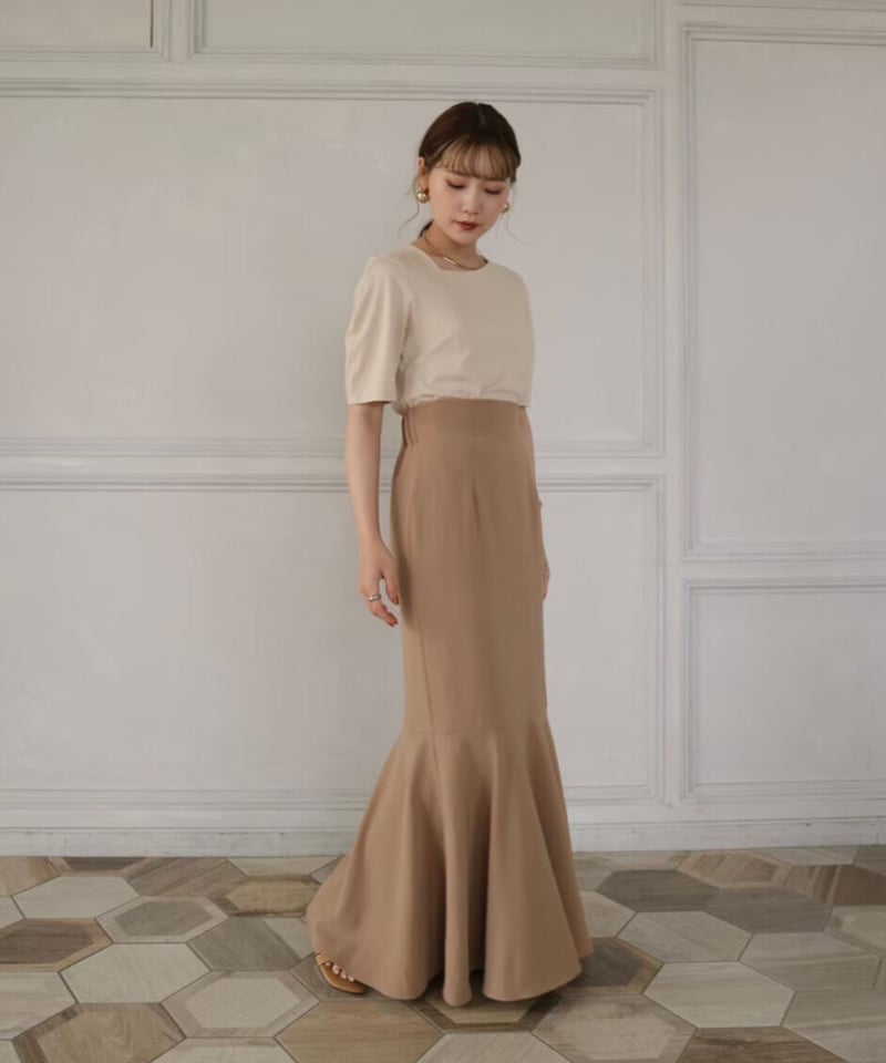 mermaid skirt（camel） | 【Acka.】エーシーケーエー｜公式オンライン