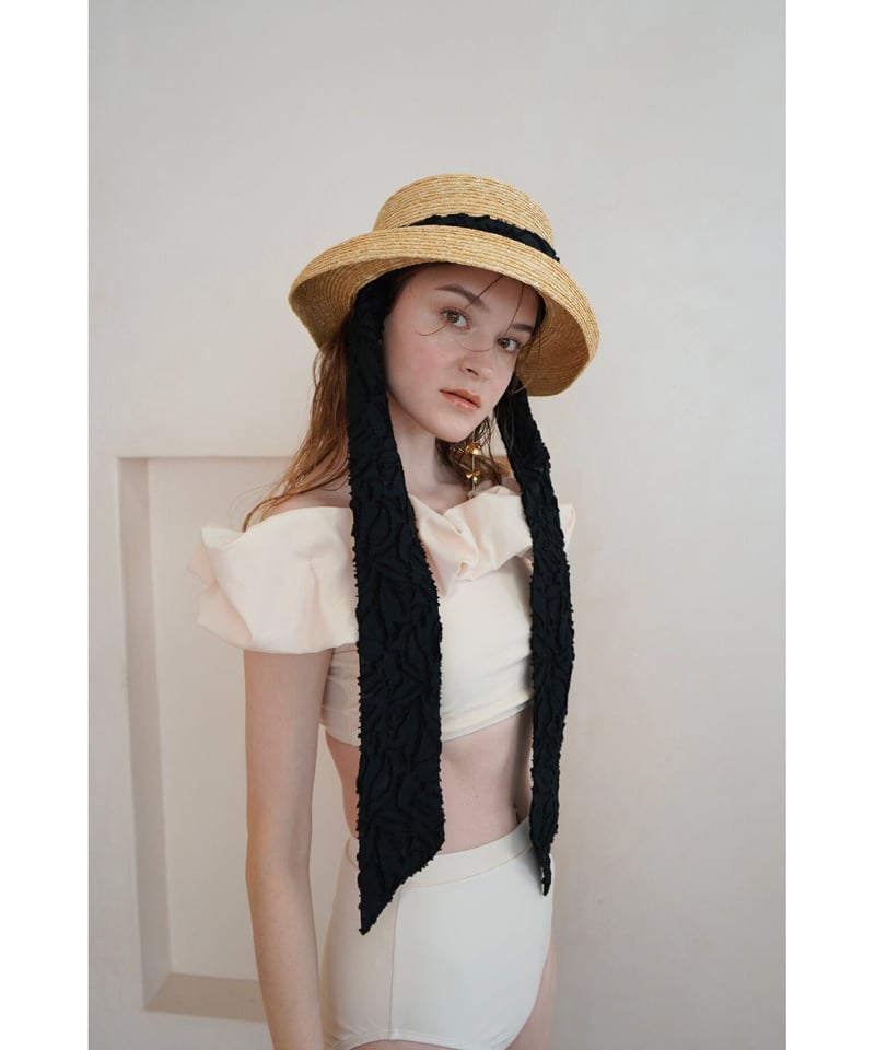 CA4LA × Acka 】scarf straw hat | 【Acka.】エーシーケー...