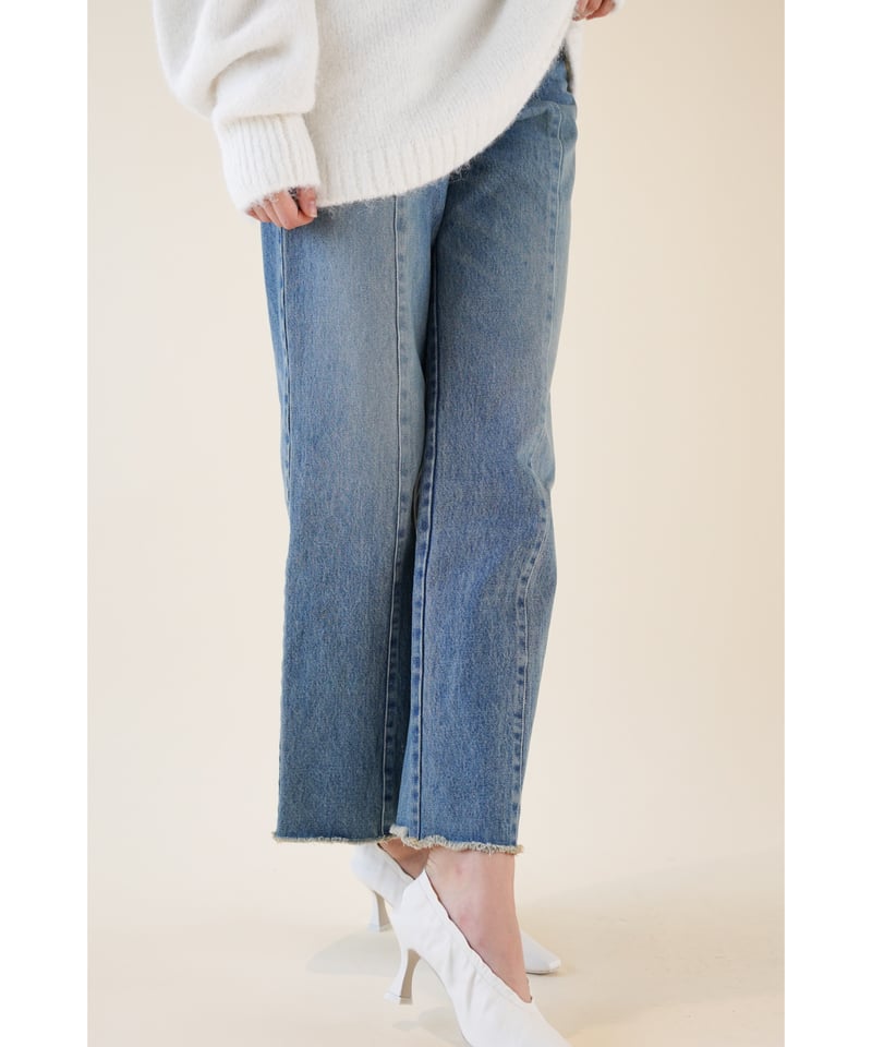 center line denim pants | Acka.｜ エーシーケーエー｜公式オンラ