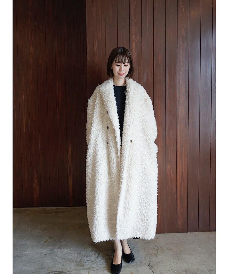 20,025円最安値　新品未開封　サイズ1 acka poodle boa long coat