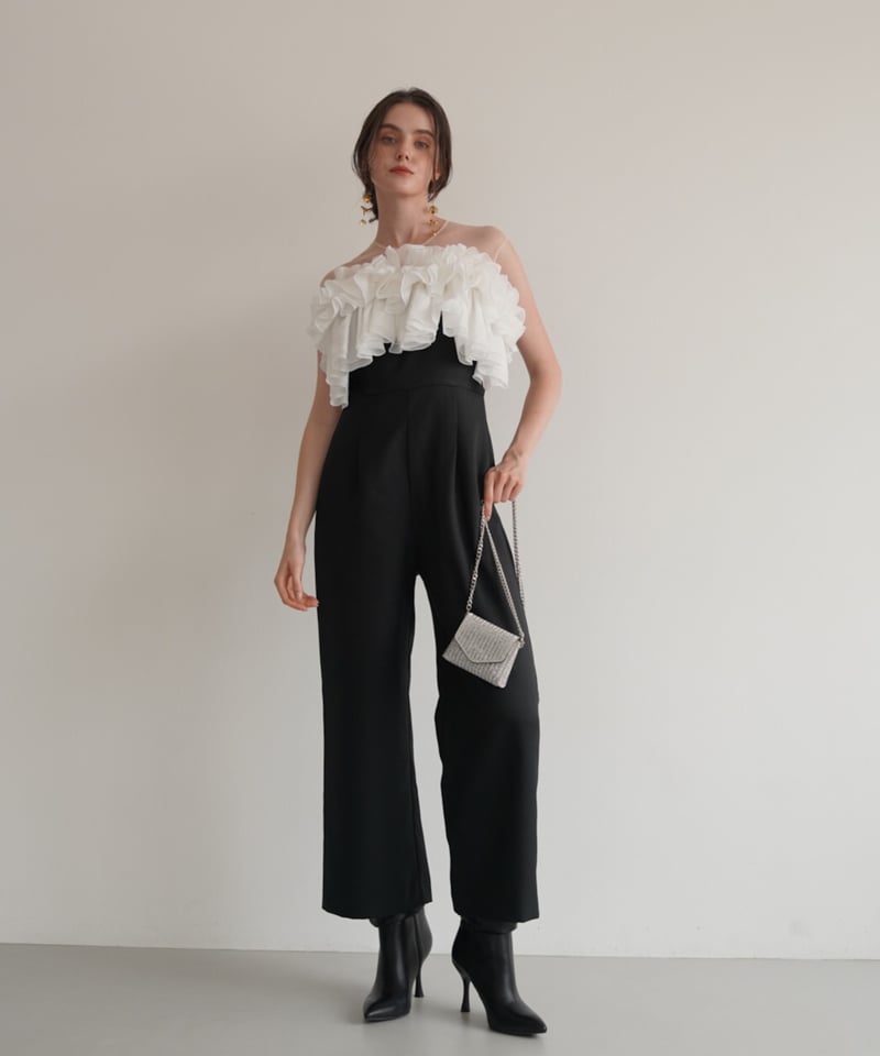 tulle bare all in one | Acka.| エーシーケーエー|公式 tulle bare all in one | Acka.| エーシーケーエー|公式