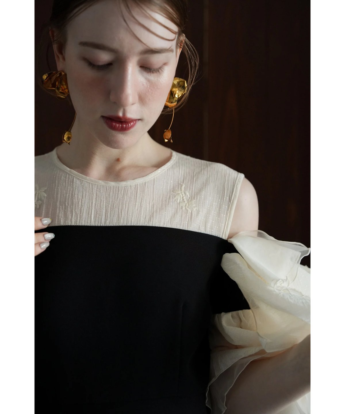 organdy frill dress | Acka.| エーシーケーエー|公式 organdy frill dress | Acka.| エーシーケーエー|公式