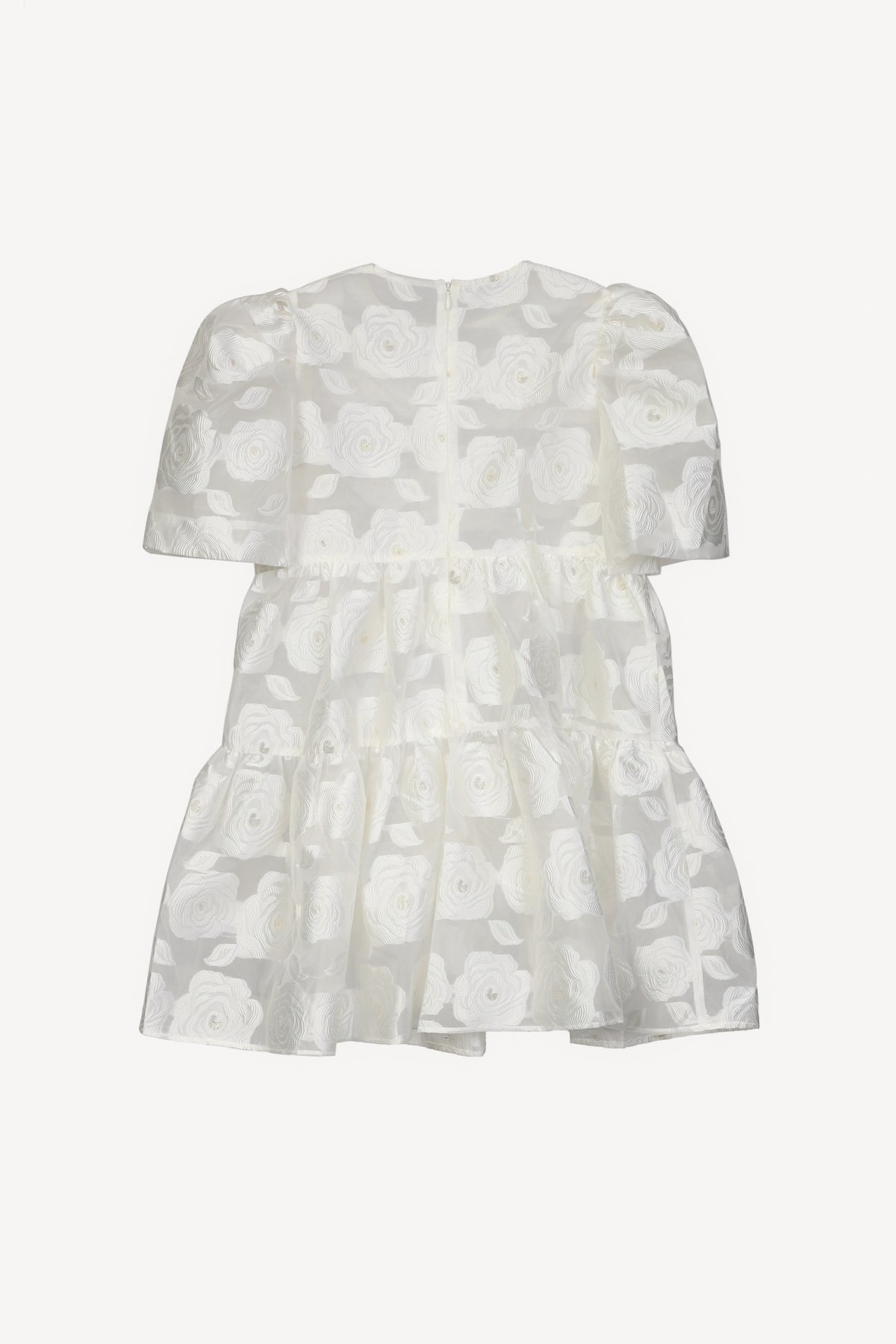 sheer flower jacquard blouse | Acka.｜ エーシーケーエー｜