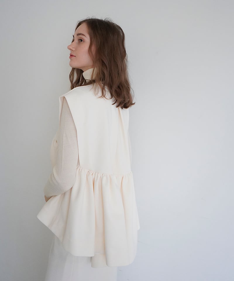 georgette peplum tops | Acka.｜ エーシーケーエー｜公式オンラインストア
