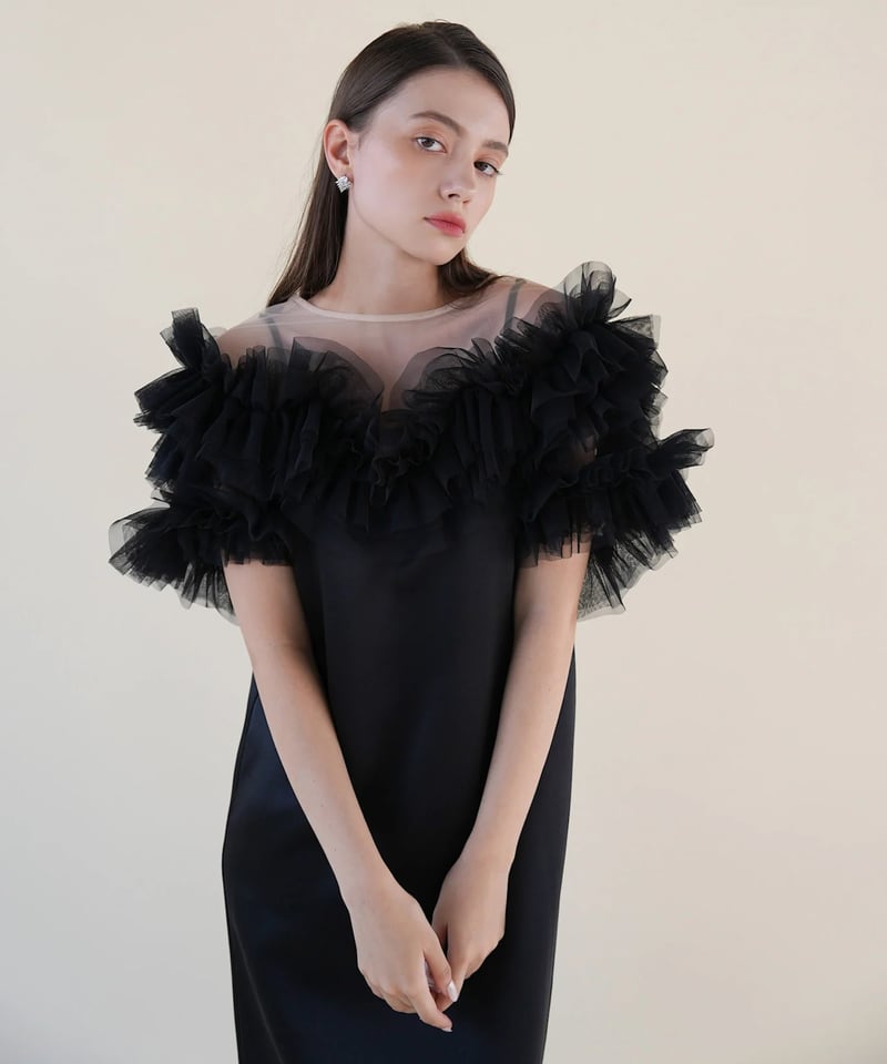 volume tulle dress | Acka.| エーシーケーエー|公式 volume tulle dress | Acka.| エーシーケーエー|公式