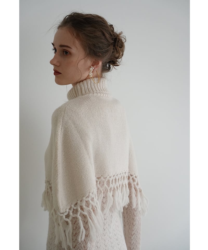 cape ami knit one-piece | Acka.｜ エーシーケーエー｜公式オンラ 