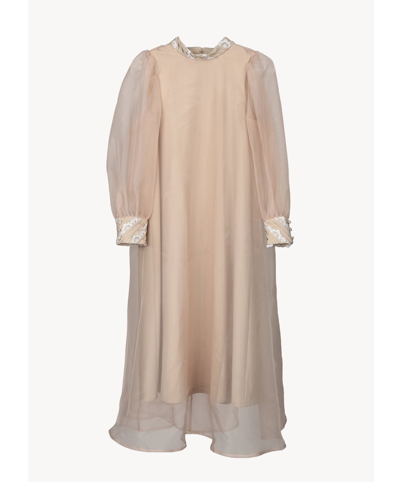 sheer over one-piece（light beige） | 【Acka.】エーシー...