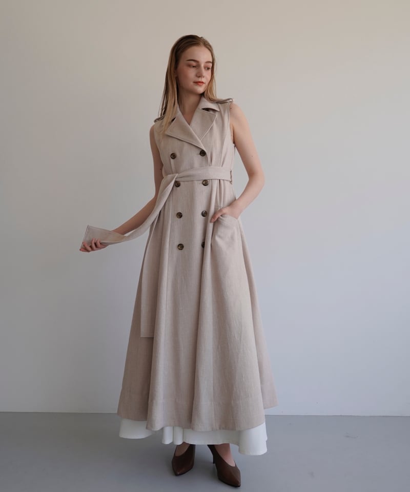 acka trench one-piece タグ付き acka trench one-piece タグ付き