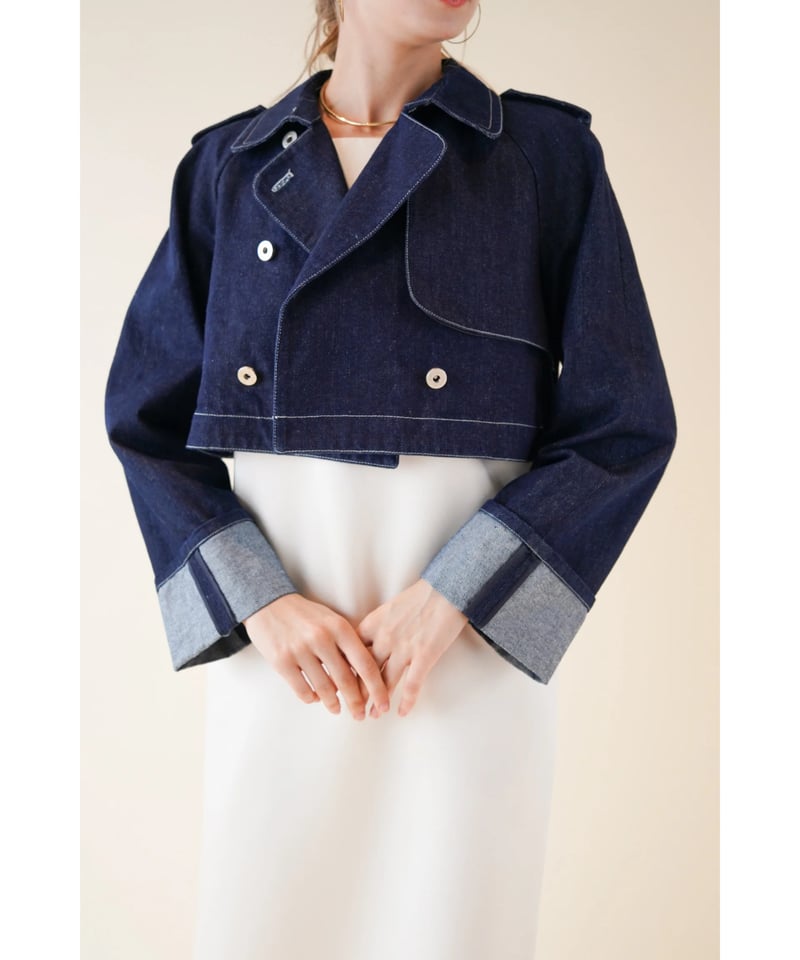 denim short jacket | Acka.| エーシーケーエー|公式 denim short jacket | Acka.| エーシーケーエー|公式