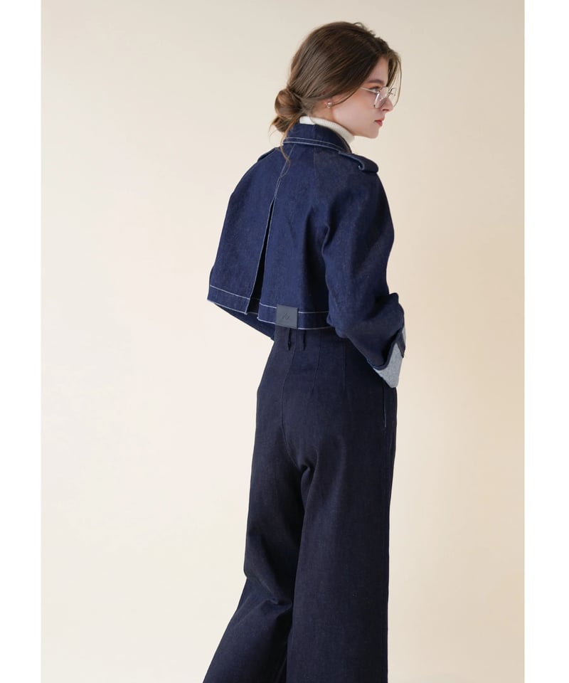 denim short jacket | Acka.｜ エーシーケーエー｜公式オンラインストア