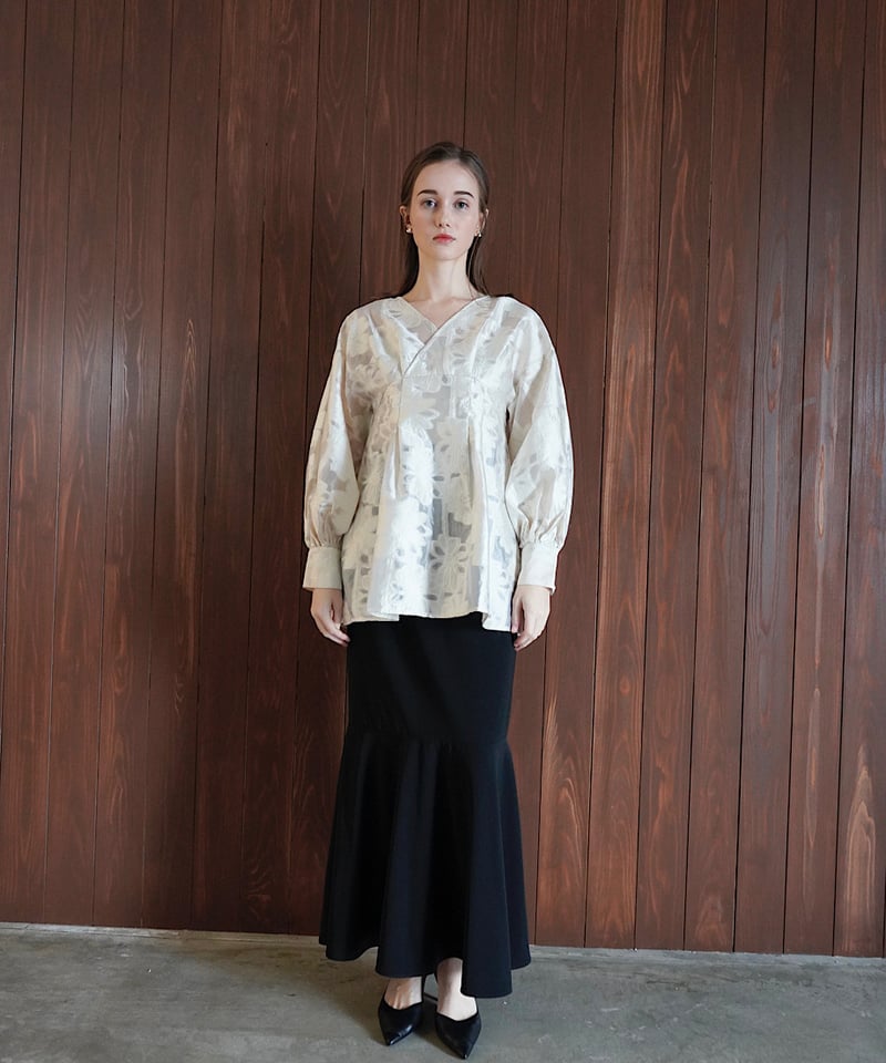 jacquard mini dress(white) | 【Acka.】エーシーケーエー|公式...