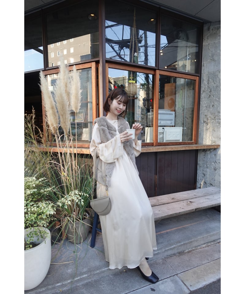 dress one-piece（beige） | 【Acka.】エーシーケーエー｜公式オンライ...