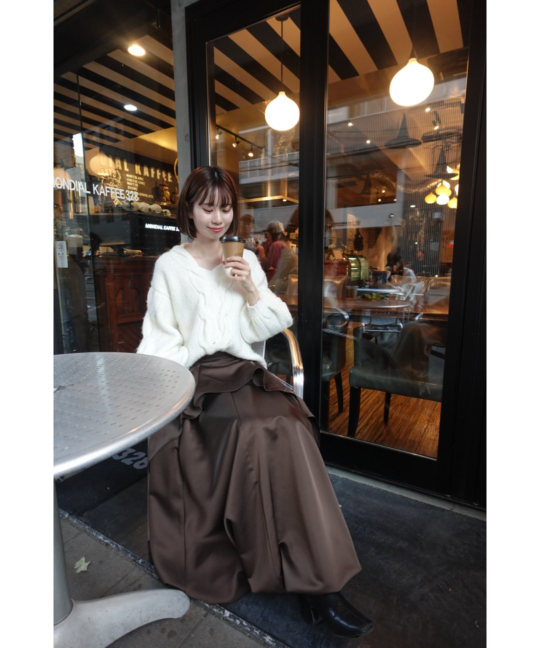 balloon satin skirt | Acka.| エーシーケーエー|公式 balloon satin skirt | Acka.| エーシーケーエー|公式