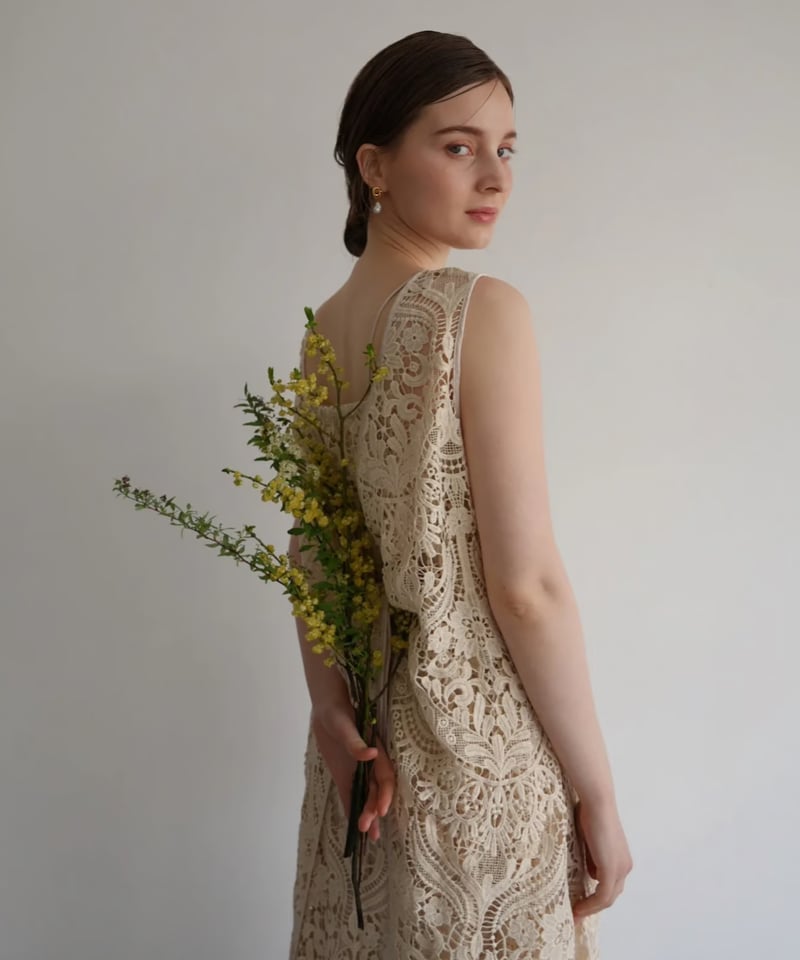chemical lace one-piece | Acka.｜ エーシーケーエー｜公式オンラ