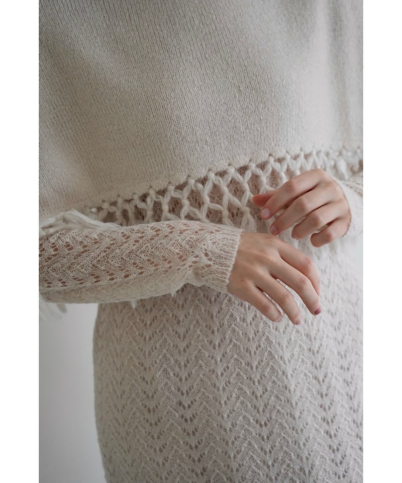 cape ami knit one-piece | Acka.｜ エーシーケーエー｜公式オンラ