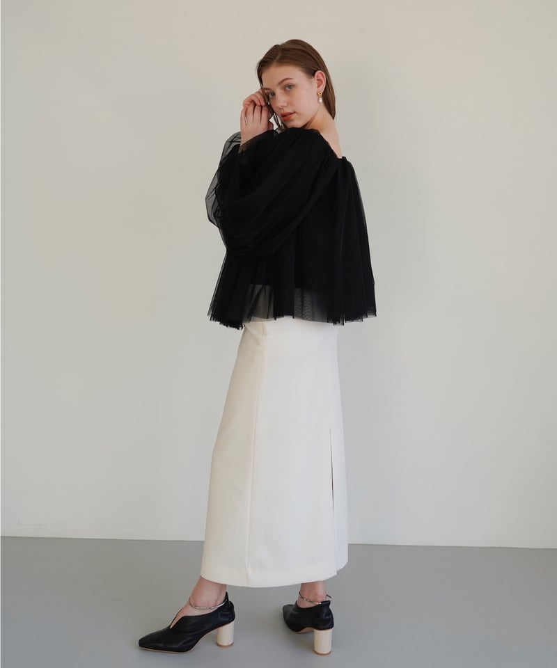georgette pencil skirt | Acka.| エーシーケーエー|公式 georgette pencil skirt | Acka.| エーシーケーエー|公式
