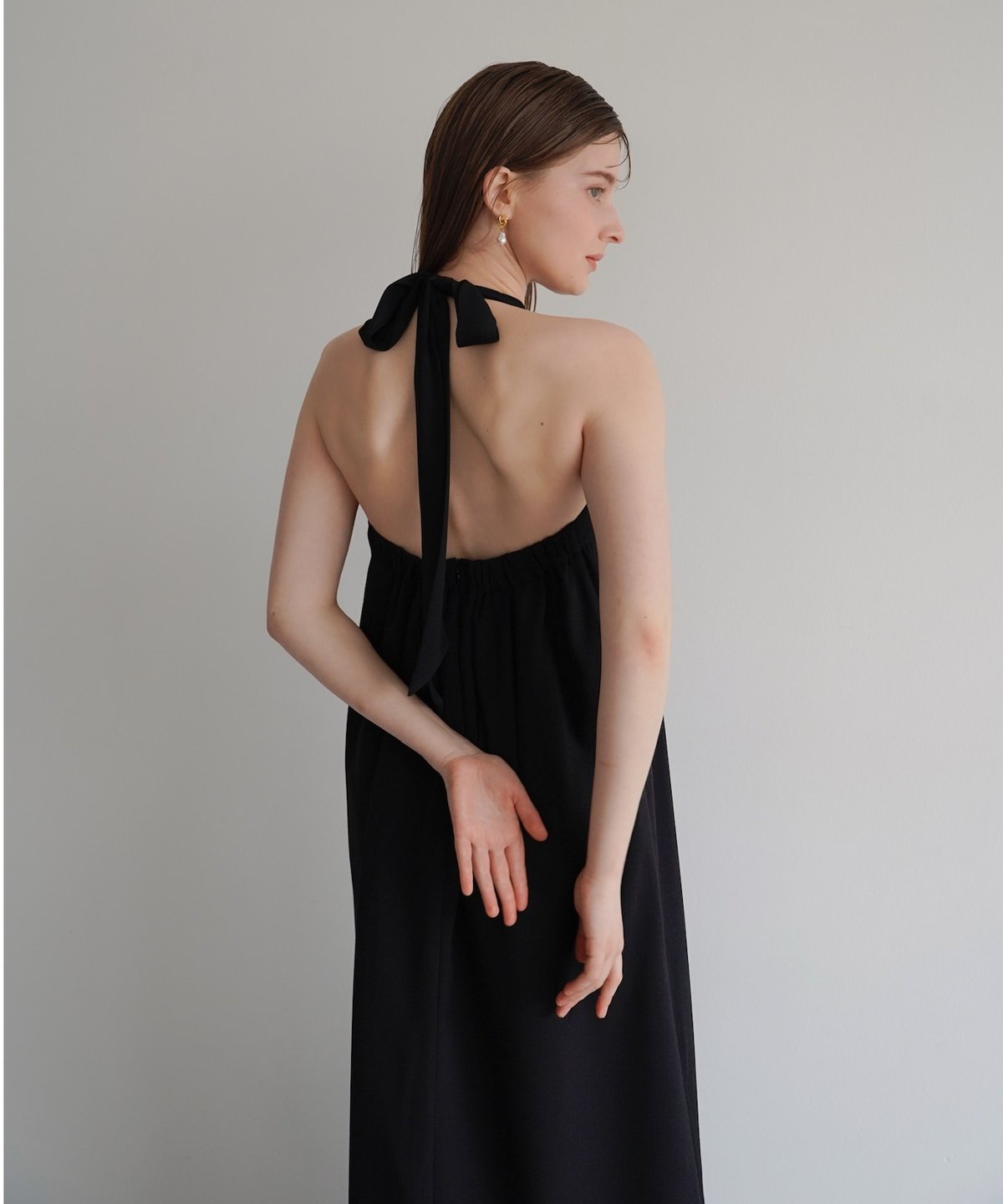 ば*な様 resort back open dress ワンピース　Acka サ resort back open dress – Acka online store