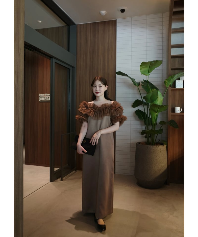 volume tulle dress | Acka.| エーシーケーエー|公式 volume tulle dress | Acka.| エーシーケーエー|公式