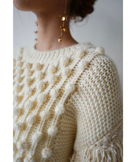fringe short knit