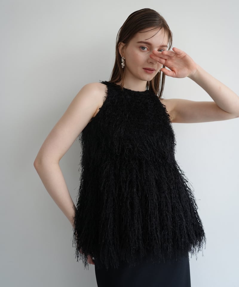 fringe american sleeve tops | Acka.｜ エーシーケーエー｜公