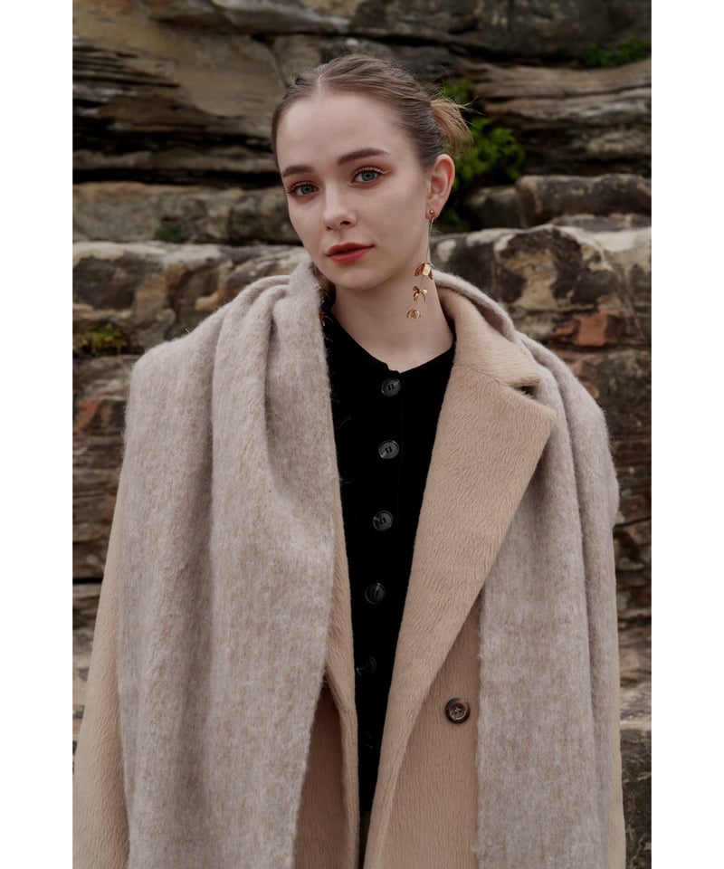 volume fringe muffler | Acka.| エーシーケーエー|公式 volume fringe muffler | Acka.| エーシーケーエー|公式