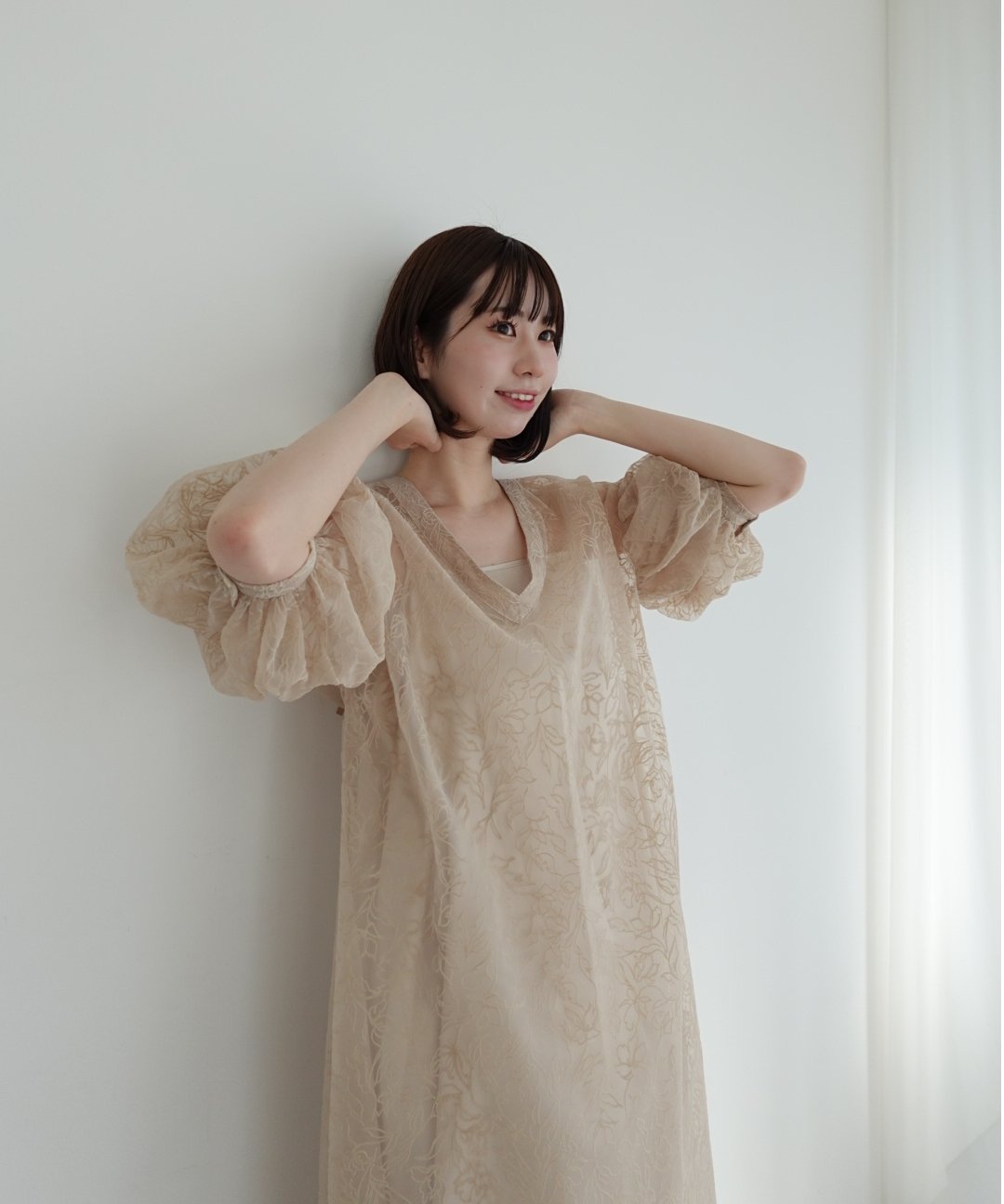 sheer loose one-piece | Acka.| エーシーケーエー|公式 sheer loose one-piece | Acka.| エーシーケーエー|公式
