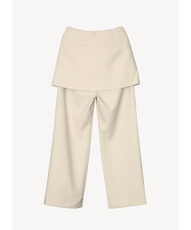 パンツ Acka skirt layered pants size2 Acka skirt layered pants size2