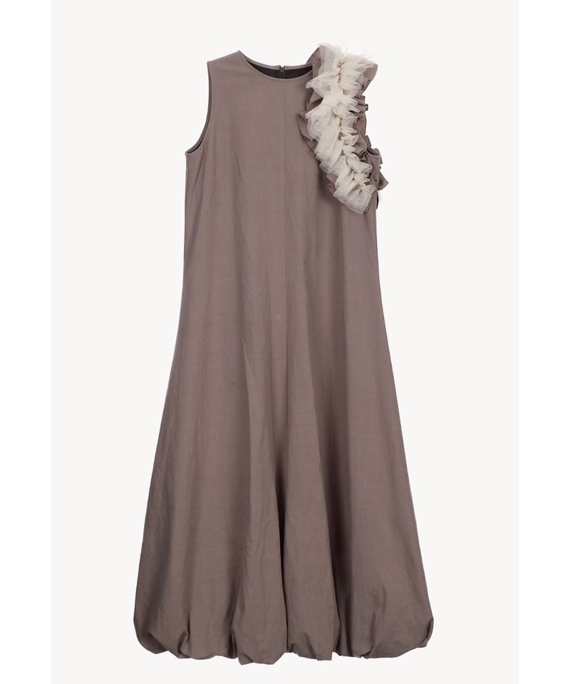 tulle no sleeve one-piece | Acka.| エーシーケーエー|公式 tulle no sleeve one-piece | Acka.| エーシーケーエー|公式