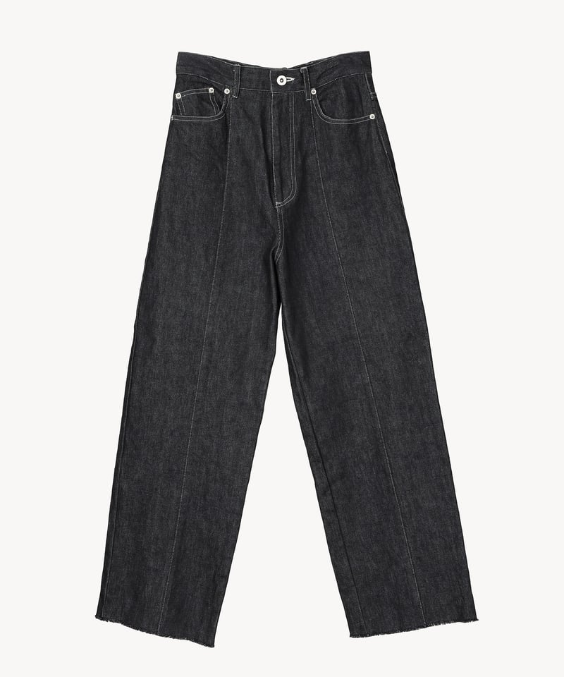center line denim pants | Acka.｜ エーシーケーエー｜公式オンラ