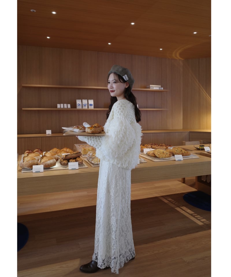 トップス Acka mix knit cardigan Acka mix knit cardigan