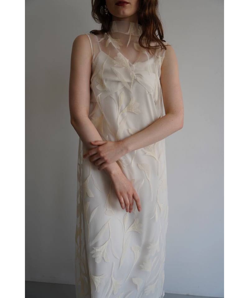 【新品未開封品】Acka. sheer flower one-piece sheer flower one-piece – Acka online store