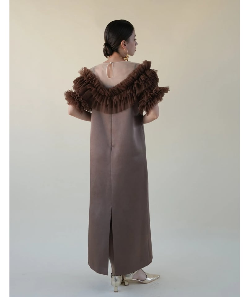 volume tulle dress | Acka.| エーシーケーエー|公式 volume tulle dress | Acka.| エーシーケーエー|公式